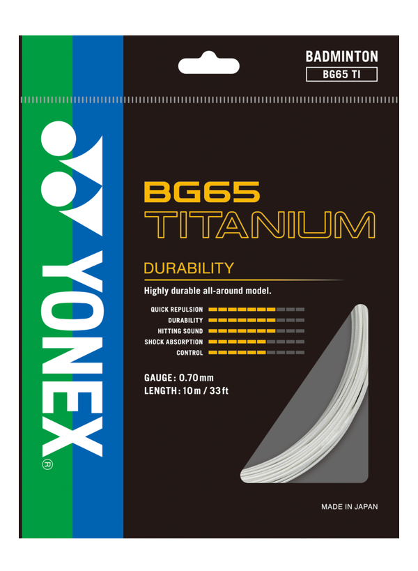 Yonex BG65 Titanium Badminton String