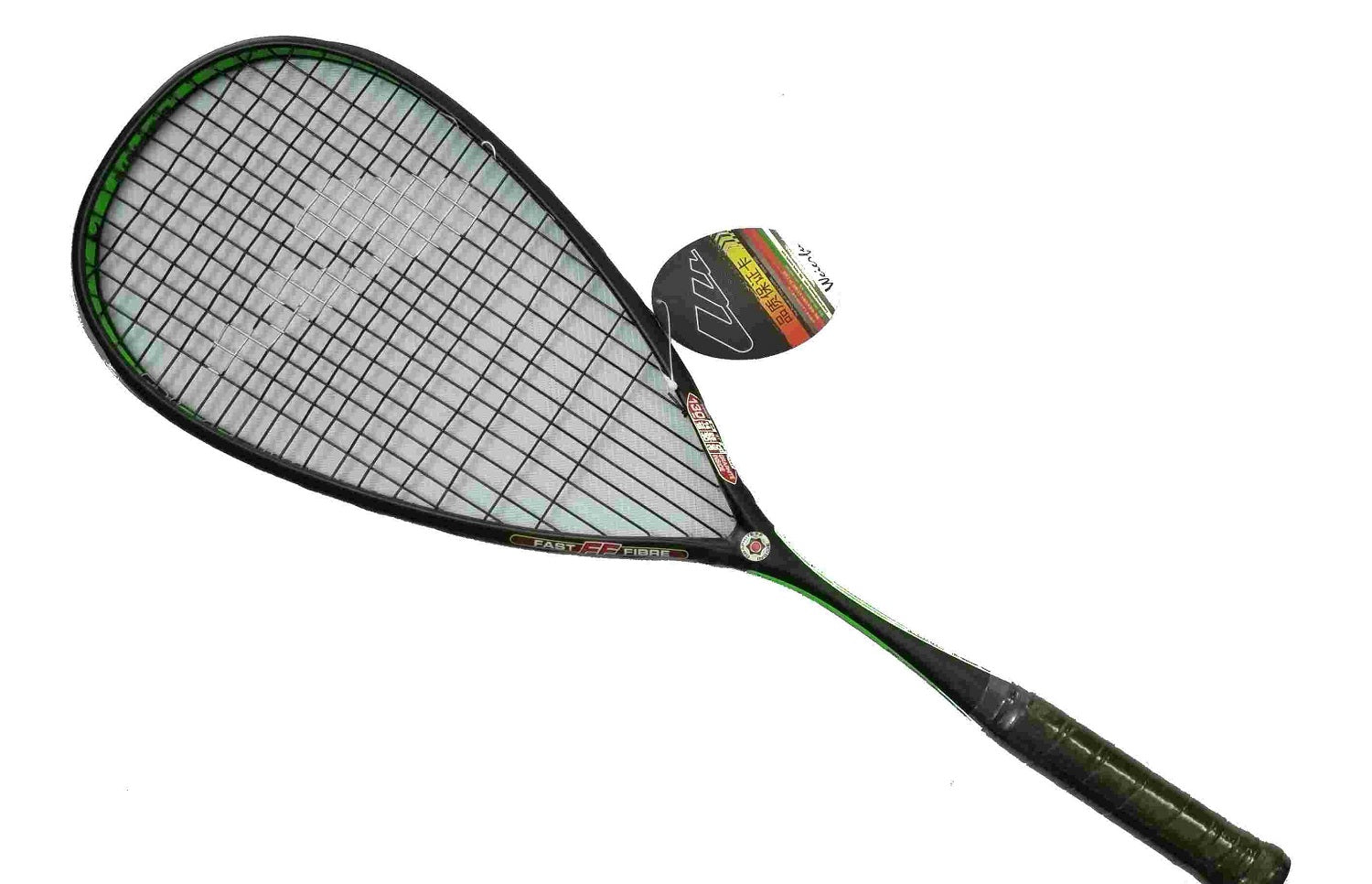 Weierfu Black Zone 130 LightWeight Squash Racket (Green