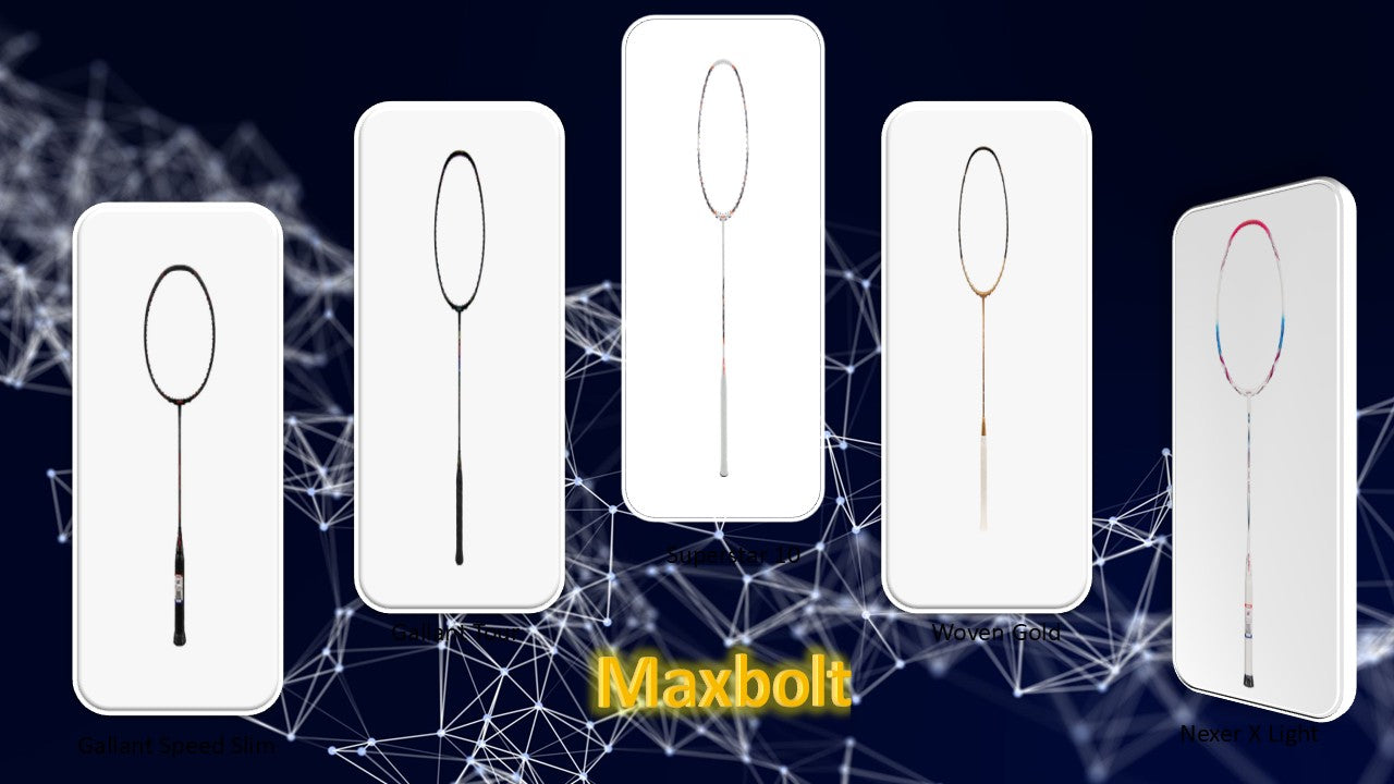 Maxbolt Badminton Rackets – Korean Innovation, Speed & Power ...
