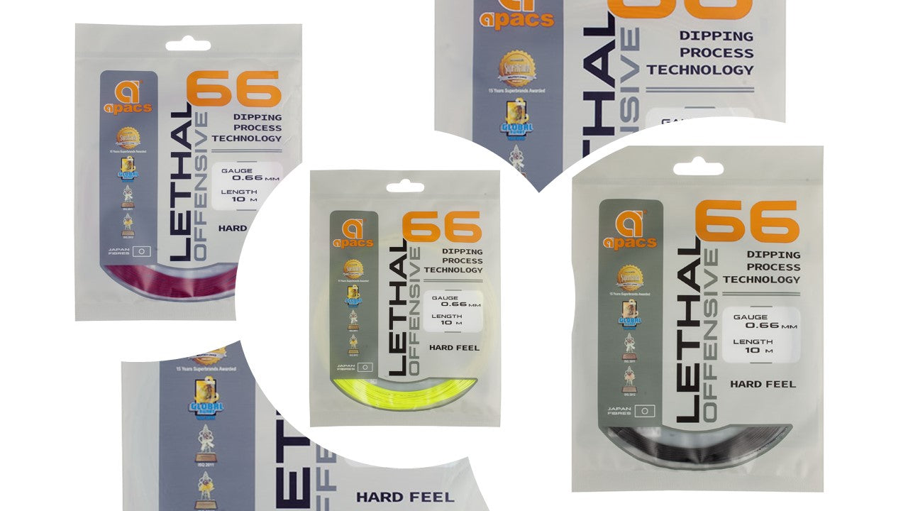 Apacs Lethal 66 Offensive Badminton String