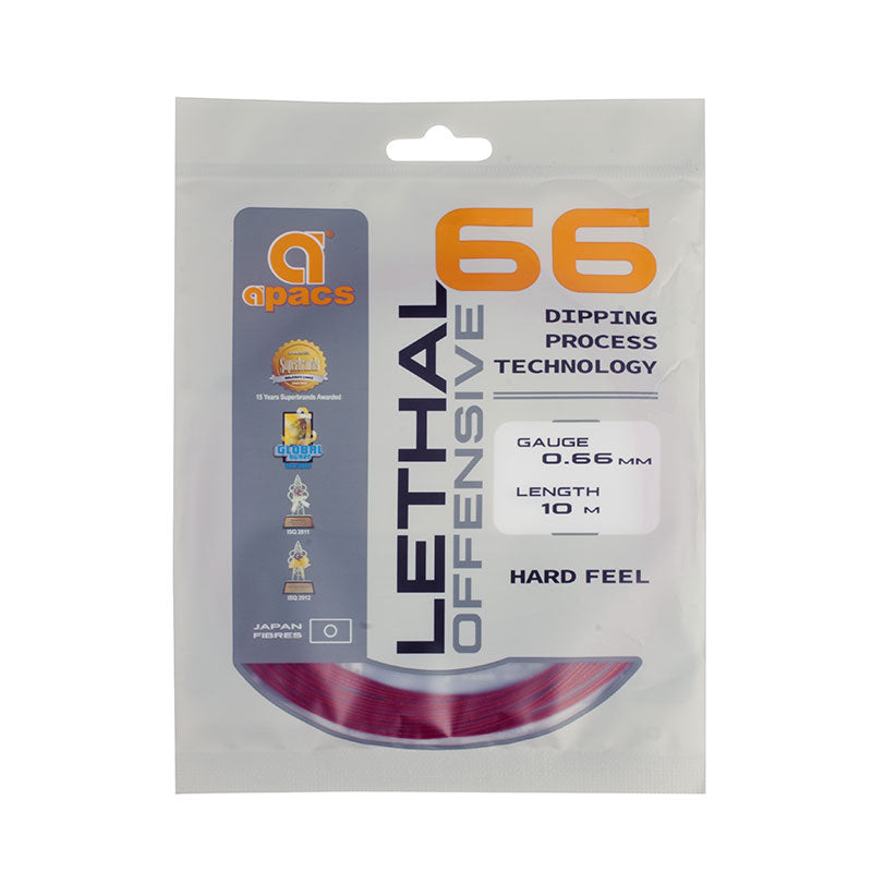 Apacs Lethal 66 Offensive Badminton String