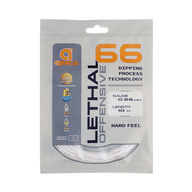 Apacs Lethal 66 Offensive Badminton String