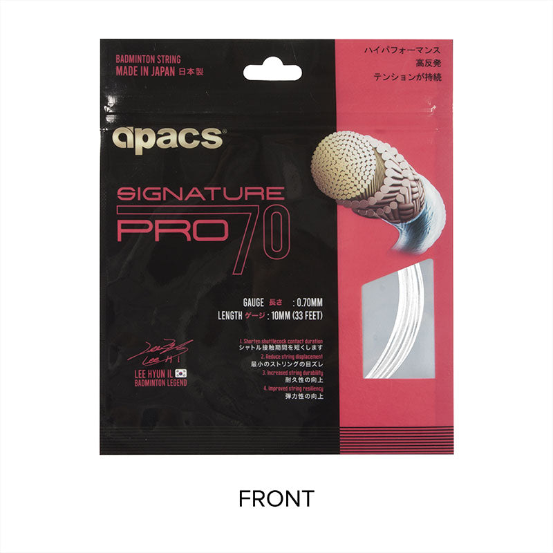 Apacs String Apacs Signature Pro 70 Badminton String – sportshorizon.com