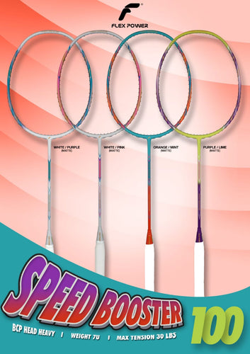 Flex Power Speed Booster 100 Badminton Racket