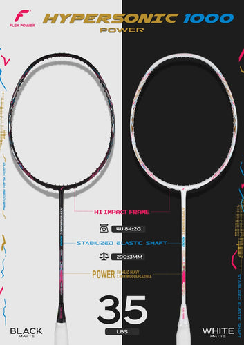 Flex Power Hypersonic 1000 Badminton Racket