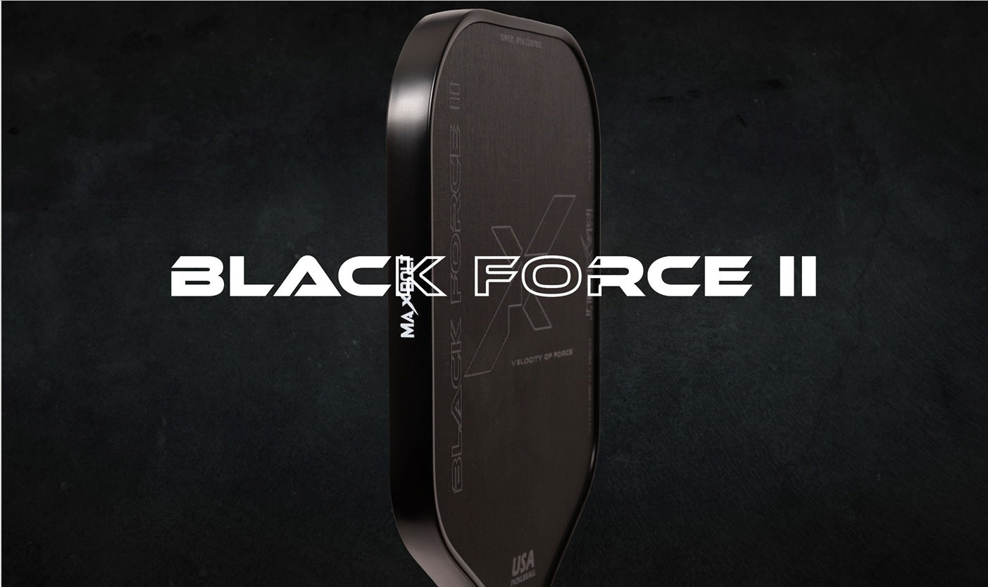 Maxbolt Black Force II Pickleball Paddle