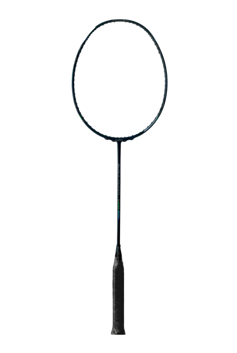 Bolt Shuttle Racket Maxbolt Black Woven Limited Edition Badminton Racket – sportshorizon.com