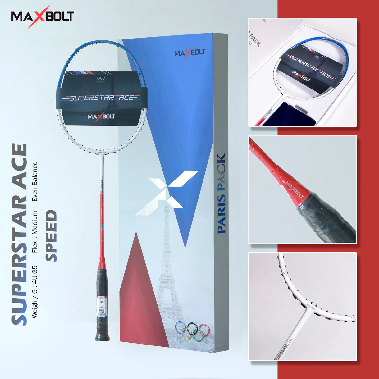 Maxbolt Superstar Ace Paris Pack Ltd Edition