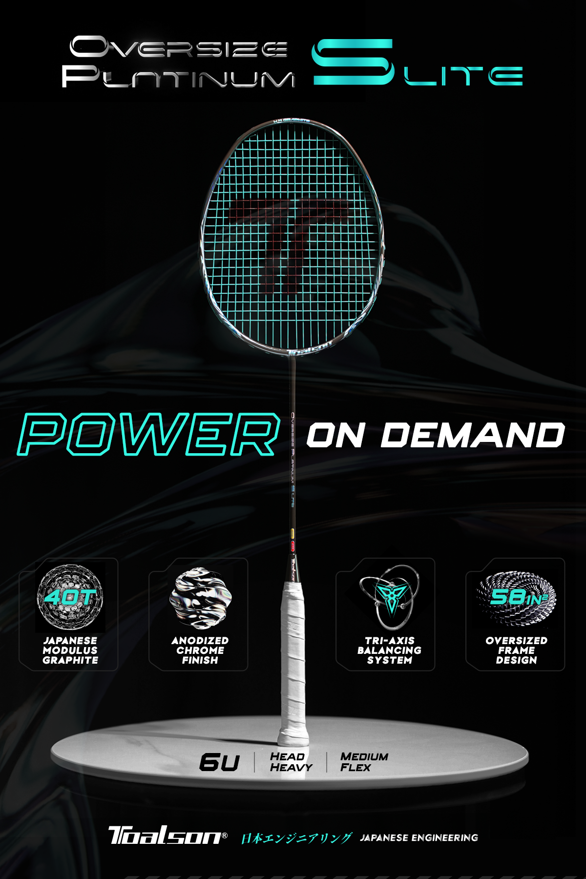 Toalson Oversize Platinum S Lite