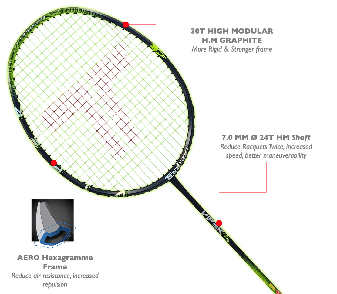 Toalson Viper Air Badminton Racket