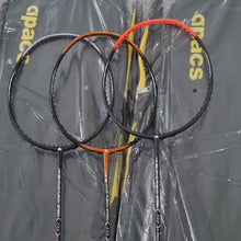 Load and play video in Gallery viewer, Apacs Nano Fusion Speed 722 Best Apacs Badminton Racket for beginners
