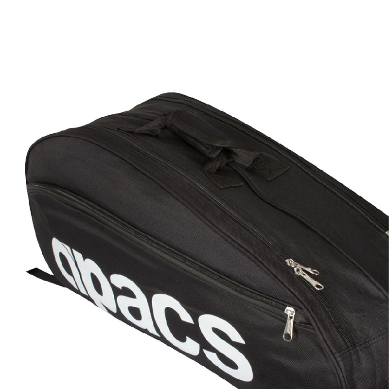 Apacs 2-Compartment Half-Thermal Bag (Black/White)