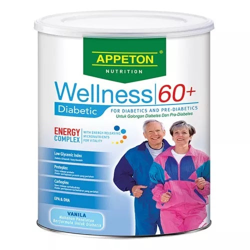 Appeton Wellness 60+ Diabetic 900g (for Diabetics & Pre-diabetics Senior)