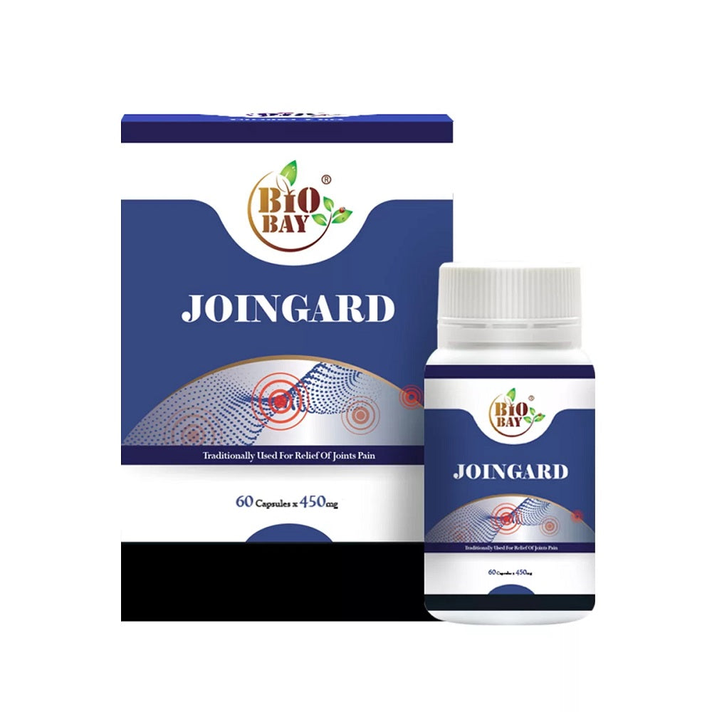 BIOBAY JoinGard Traditional Relief for Joint Pain w/ Boswellia, Devil's Claw 60 Capsules