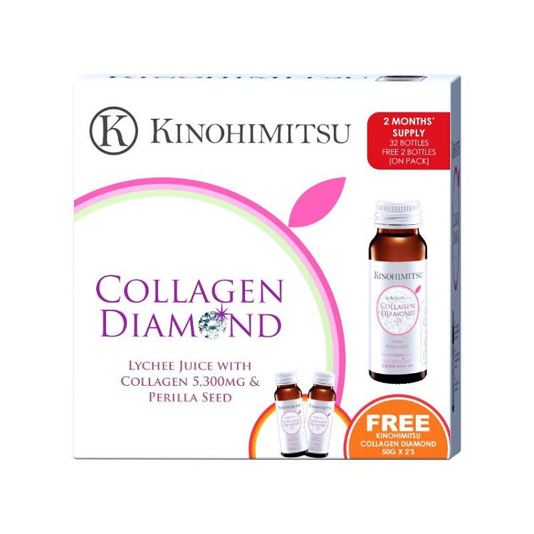 Kinohimitsu Japan Collagen Diamond 5300mg (Anti-Aging) 50ml x 34 Bottles
